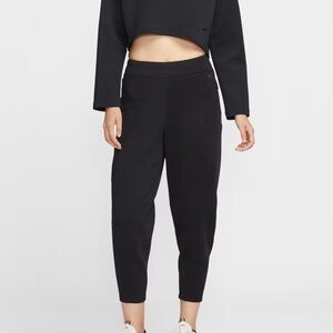 Nike Universa Dri-FIT 7/8 Pants Small Mid Rise Loose Fit Black Athleisure